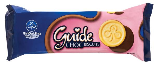 Girl Guide Choc Biscuits 190g
